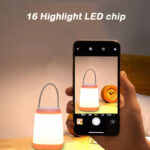 ⁦كشاف ليد 3 درجات اضاءة مختلفة محمول لسهولة نقله من مكان لاخر يعمل بالشحن⁩ - الصورة ⁦5⁩