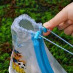 ⁦كفر حذاء أطفال ووتربروف بمقاسات مختلفة للحماية من مياه الأمطار والأتساخ مانع للتزحلق من السيليكون بنعل كوتش⁩ - الصورة ⁦5⁩