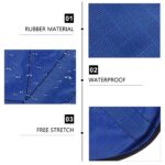 ⁦كفر حذاء وتربروف لمنع اتساخ المنازل ودخول الاتربة قابل للطي لسهولة التخزين والسفر⁩ - الصورة ⁦7⁩