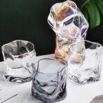 ⁦كوباية من الزجاج المتعرج لشرب وتقديم الشاي والنسكافية والعصائر بشكل مختلف ومميز⁩ - الصورة ⁦7⁩