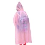 ⁦كوت وتربروف لحماية الاطفال من المطر والأتساخ بكابشوه وجيوب امامية برسومات مميزة قابل للطي⁩ - الصورة ⁦2⁩