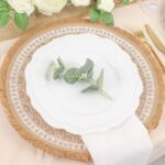 ⁦كوستر خوص دائري للاطباق والحلل للسفرة والمطبخ مختلفة 37 سم⁩ - الصورة ⁦9⁩