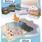 ⁦كيس فاكيوم لتخزين الملابس والمفروشات لتوفير مساحه تصل الي 75 % ويحافظ علي المحتويات من الاتربة⁩ - الصورة ⁦2⁩