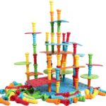 ⁦لعبة لوح بناء الأبراج لتنمية مهارات الأطفال والكبار⁩ - الصورة ⁦3⁩