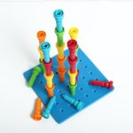 ⁦لعبة لوح بناء الأبراج لتنمية مهارات الأطفال والكبار⁩ - الصورة ⁦4⁩