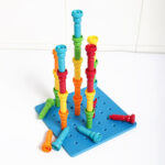 ⁦لعبة لوح بناء الأبراج لتنمية مهارات الأطفال والكبار⁩ - الصورة ⁦10⁩