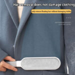 ⁦لمامة وبر يدوية ذاتية التنظيف لإزالة الوبر و شعر الحيوانات من الملابس والسجاد والمفروشات بيد⁩ - الصورة ⁦3⁩