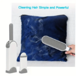 ⁦لمامة وبر يدوية ذاتية التنظيف لإزالة الوبر و شعر الحيوانات من الملابس والسجاد والمفروشات بيد⁩ - الصورة ⁦10⁩