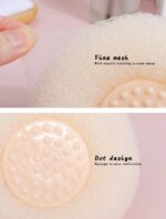 ⁦ليفة استحمام وشاور لطيفة علي الجسم تساعد علي عمل الاسكراب وإزالة الجلد الميت بيد لسهولة الأستخدام⁩ - الصورة ⁦5⁩