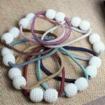 ⁦ماسك الستارة المغناطيسي ٢ قطعة لولي⁩ - الصورة ⁦2⁩