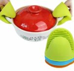 ⁦ماسك سيليكون للفرن والأواني والحلل عازل ومقاوم للحرارة⁩ - الصورة ⁦2⁩