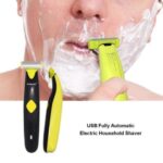 ⁦ماكينة حلاقة وتربروف 3 شفرات بمقاسات مختلفة للرجال والنساء تعمل بالشحن⁩ - الصورة ⁦12⁩