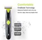 ⁦ماكينة حلاقة وتربروف 3 شفرات بمقاسات مختلفة للرجال والنساء تعمل بالشحن⁩ - الصورة ⁦4⁩