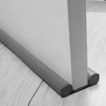 ⁦مانع دخول الأتربة والحشرات الأسفنجي مزدوج قابل للقص بغطاء جلد سهل التنظيف للأبواب والنوافذ الداخلية والخارجية⁩ - الصورة ⁦2⁩