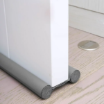 ⁦مانع دخول الأتربة والحشرات الأسفنجي مزدوج قابل للقص بغطاء جلد سهل التنظيف للأبواب والنوافذ الداخلية والخارجية⁩ - الصورة ⁦11⁩