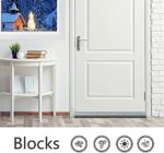 ⁦مانع دخول الأتربة والحشرات الأسفنجي مزدوج قابل للقص بغطاء جلد سهل التنظيف للأبواب والنوافذ الداخلية والخارجية⁩ - الصورة ⁦10⁩