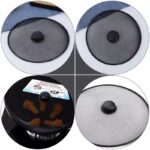 ⁦مانع طرطشة الزيت اثناء الطهي بمقبض كبير الحجم⁩ - الصورة ⁦3⁩