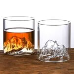 ⁦مج الجبل الجليدي لشرب وتقديم العصائر والمشروبات من الزجاج الشفاف⁩ - الصورة ⁦2⁩