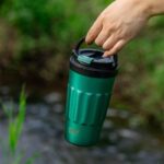 ⁦مج حراري استانليس ستيل 500 ملي حافظ لحرارة المشروبات بغطاء محكم الغلق ويد⁩ - الصورة ⁦7⁩