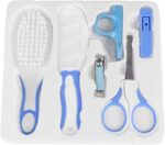 ⁦مجموعة العناية بالاطفال وحديثي الولادة 4 قطع تتكون من مشط وفرشاه ومقص وقصافة عمليه وامنه علي بشرة الطفل⁩ - الصورة ⁦2⁩