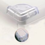 مجموعة حامي زوايا سيليكون شفاف للأطفال لتجنب الإصابات ٤ قطع - الصورة 6