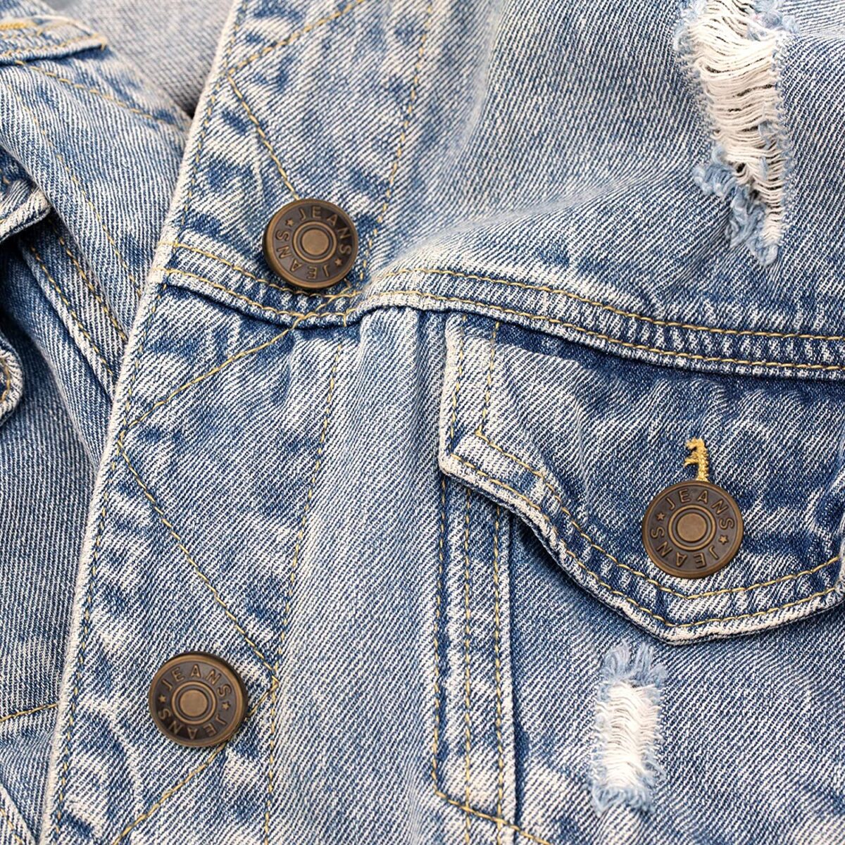 ⁦مجموعة زراير معدن للبناطيل والجواكت الجينز بمسامير التثبيت سهلة التركيب بدون خياطة⁩ - الصورة ⁦11⁩