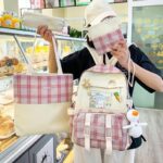 ⁦مجموعة شنط بيبي وتربروف 4 قطع لحمل جميع متعلقات الاطفال⁩ - الصورة ⁦2⁩