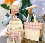 مجموعة شنط بيبي وتربروف 4 قطع لحمل جميع متعلقات الاطفال