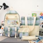 ⁦مجموعة شنط بيبي وتربروف 4 قطع لحمل جميع متعلقات الاطفال⁩ - الصورة ⁦7⁩