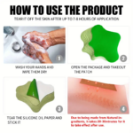 ⁦مجموعة لزق طبي 10 قطع لتخفيف الإجهاد وآلام الظهر والركبة والرقبة والتهاب المفاصل⁩ - الصورة ⁦3⁩