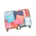 ⁦مجموعة منظم حقائب السفر لجعل السفر أكثر راحة 6 قطع⁩ - الصورة ⁦3⁩