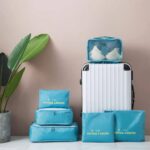 ⁦مجموعة منظم حقائب السفر لجعل السفر أكثر راحة 6 قطع⁩ - الصورة ⁦10⁩