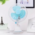 ⁦مروحة كهرباء ميني بمشبك للمكتب والمنزل بسرعات مختلفة⁩ - الصورة ⁦5⁩