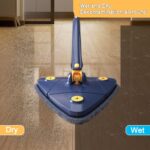 ⁦مساحة ارضيات وزجاج ذاتية العصر تدور 360 درجة للوصول للاركان والاماكن الضيقة بيد معدن طويله⁩ - الصورة ⁦8⁩