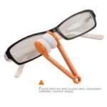 مساحة محمولة لتنظيف النظارات الطبية والشمسية من الميكروفيبر لرؤية اوضح - الصورة 3