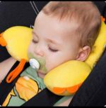 ⁦مسند أطفال لحماية الرأس والرقبة من الصدمات والأصابات للسيارة والاسترولر بقفل مغناطيسي لضمان الثبات⁩ - الصورة ⁦4⁩