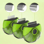 ⁦مشط يدوي دوار 3 في 1 لإزالة البراغيث وفك التشابك وإزالة الشعر الميت للكلاب والقطط⁩ - الصورة ⁦5⁩