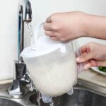 ⁦مصفاه غسيل الرز والبقوليات 1 لتر بغطاء قابل للفك ويد لسهولة الأستخدام من البلاستيك⁩ - الصورة ⁦11⁩