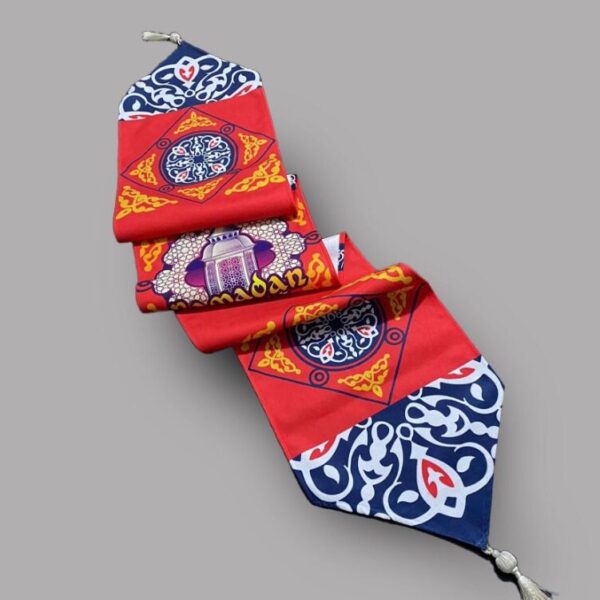 مفرش سفرة رانر 180 سم باشكال مختلفة