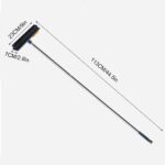 ⁦مقشة تنظيف ودعك بيد طويلة للأرضيات والسجاد مع حرف مساحة لشد المياه متعددة الأستخدام⁩ - الصورة ⁦4⁩