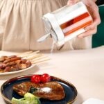 ⁦ملاحة توابل 5 في 1 للسفرة والمطبخ علي شكل وردة للملح والفلفل والشطة⁩ - الصورة ⁦2⁩