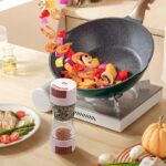 ⁦ملاحة توابل مزدوجة 2* 1 للملح والفلفل والشطة للسفرة والمطبخ⁩ - الصورة ⁦5⁩