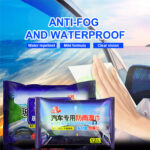 ⁦مناديل لزجاج السيارة الداخلي مضاد للشبورة للقيادة بأمان 12 قطعة⁩ - الصورة ⁦2⁩