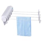 ⁦منشر غسيل 4 حبل حائطي 3 متر بهوكات للحمام والبلكونات⁩ - الصورة ⁦6⁩