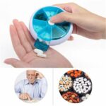 ⁦منظم أسبوعي لحبوب الدواء والفيتامينات محمول مثالي لعدم النسيان وللسفر والخروج⁩ - الصورة ⁦5⁩