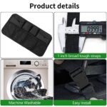 منظم مقعد السيارة الخلفي متعدد الجيوب لحمل وتنظيم الزجاجات والمناديل والمشروبات - الصورة 12