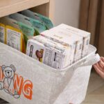 ⁦منظم ملابس وتربروف للبناطيل والتيشرتات والقمصان ولعب الأطفال قابلة للطي بيد وحبل لسهولة الغلق⁩ - الصورة ⁦2⁩