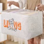 ⁦منظم ملابس وتربروف للبناطيل والتيشرتات والقمصان ولعب الأطفال قابلة للطي بيد وحبل لسهولة الغلق⁩ - الصورة ⁦4⁩