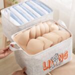 ⁦منظم ملابس وتربروف للبناطيل والتيشرتات والقمصان ولعب الأطفال قابلة للطي بيد وحبل لسهولة الغلق⁩ - الصورة ⁦6⁩