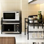 ⁦منظم و حامل ميكرويف برف قابل للفرد مع هوكات وارجل غير قابلة للانزلاق⁩ - الصورة ⁦2⁩